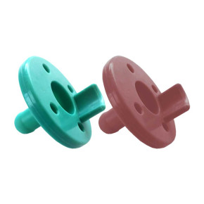 silikonovi-zalygalki-Minikoioi-Basics-Soother - Aqua-Green/Velvet Rose