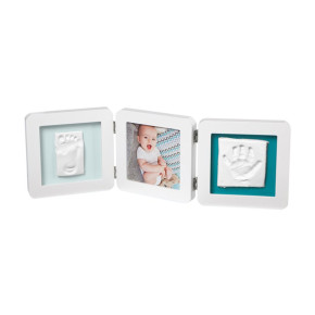 BABY ART Рамка за снимка и отпечатък на ръчичка и краче My Baby Touch, Бяла (паспарту в 4 цвята) BABY ART Рамка за снимка и отпечатък на ръчичка и краче My Baby Touch, Бяла (паспарту в 4 цвята)
