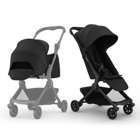 RedsBaby детска количка Skip3 комплект 2в1 - Black