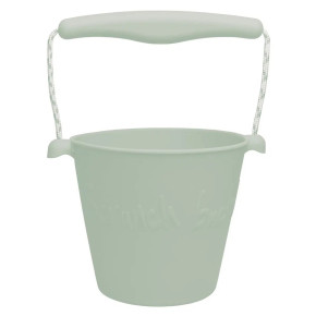 Силиконова кофичка за плаж Scrunch Sage Green