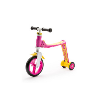 Scoot and Ride Тротинетка/колело за баланс 2 в 1 Highwaybaby Pink/Yewoll Scoot and Ride Тротинетка/колело за баланс 2 в 1 Highwaybaby Pink/Yewoll