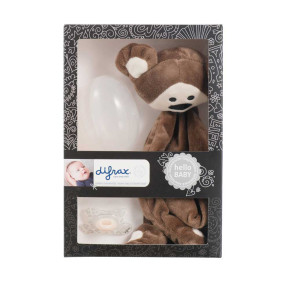 Difrax Baby Giftset Special Edition подаръчен комплект за новородено - Monkey Mario