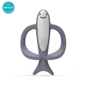 Matchstick Monkey Animal Teether чесалка с апликатор - Shark Shreddy