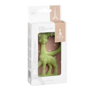 Ванилова гризалка Sophie La Girafe - Green