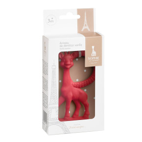 Ванилова гризалка Sophie La Girafe - Red