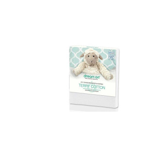 Dream On Непромокаем протектор за бебешки матрак Terry Cotton - 60/120 см
