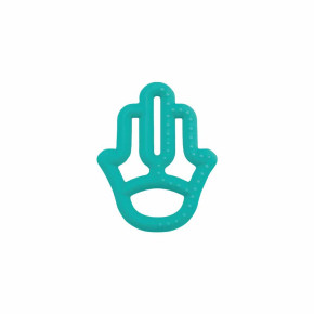 Minikoioi Toothee силиконова чесалка за венци - Aqua Green