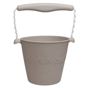 Силиконова кофичка за плаж Scrunch Warm Grey 