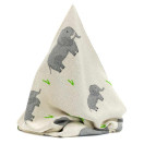 Fillikid Knitted Blanket плетено одеяло - 100% памук (100x80 см) - Elephant