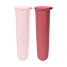 Силиконови форми за ледени близалки MinikOiOi Icy Pops (2 бр.) - Pinky Pink/Velvet Rose