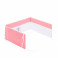 Обиколник за бебешка кошара Fillikid Bumper Basic Bunny Pink