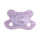 Difrax Soother Natural Newborn залъгалка за новородено - Lilac Curls