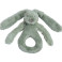 Happy Horse плюшена играчка зайчето Richie - дрънкалка (18 см) - Green