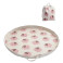 3 Sprouts Play Mat Bag подложка за игра 2 в 1 - Elephant Pink