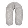 Fillikid Nursing Pillow възглавница за бременност и кърмене с памучен калъф - 190 см - Grey-Stars