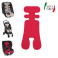 AirCuddle COOL SEAT универсална подложка против изпотяване All in One - Red