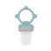 Minikoioi Pulps силиконова залъгалка за плодове и зеленчуци - Aqua Green/Powder Grey