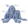 Happy Horse плюшена играчка Зайчето Richie 58 см - Deep Blue