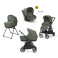 Бебешка количка 4 в 1 Inglesina System Quattro Electa Darwin Infant Recline - Tribeca Green/Black