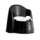 BabyBjörn Potty Chair детско гърне с облегалка - Black/White