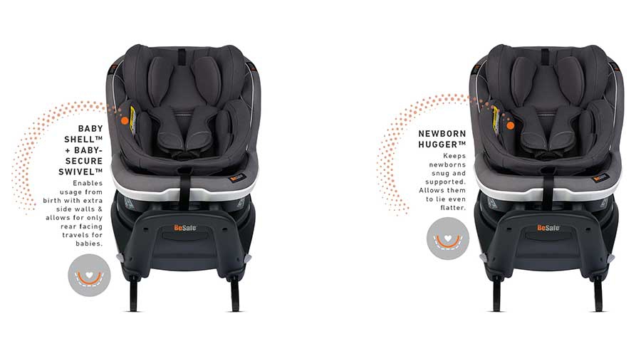 BeSafe Baby-Secure Swivel, BeSafe Baby Shell™