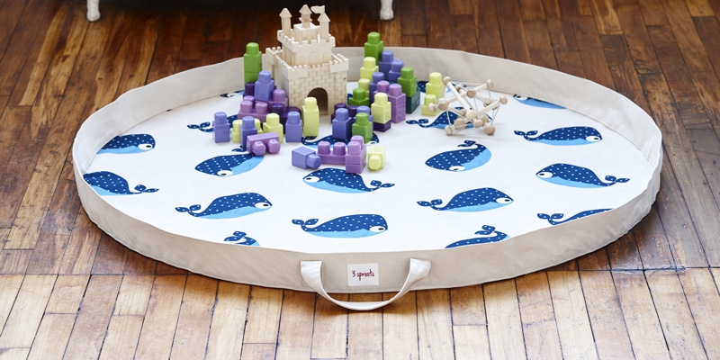 3 Sprouts Play Mat Bag подложка за игра 2 в 1