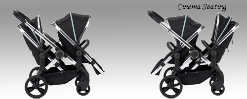 iCandy Peach Twin seats детска количка за близнаци